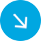 arrow with blue background